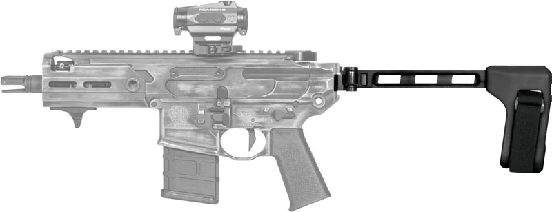 SB TACTICAL BRACE FS1913 PSB - BLACK 1913 INTERFACE POLYMER