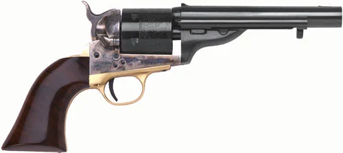 CIMARRON 1872 OPEN TOP NAVY - 38SP 5.5" FS CC/BLUED WALNUT