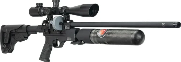 HATSAN FACTOR RC .25 PCP - SIDE LEVER 2-MAGS BLACK
