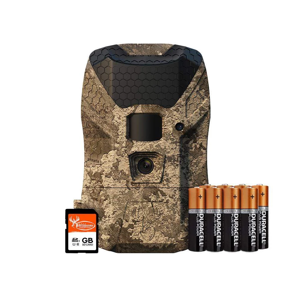 WildGame Innovations WRAITH 2.0 Trail Cameras Combo 26MP with SD and Batteries