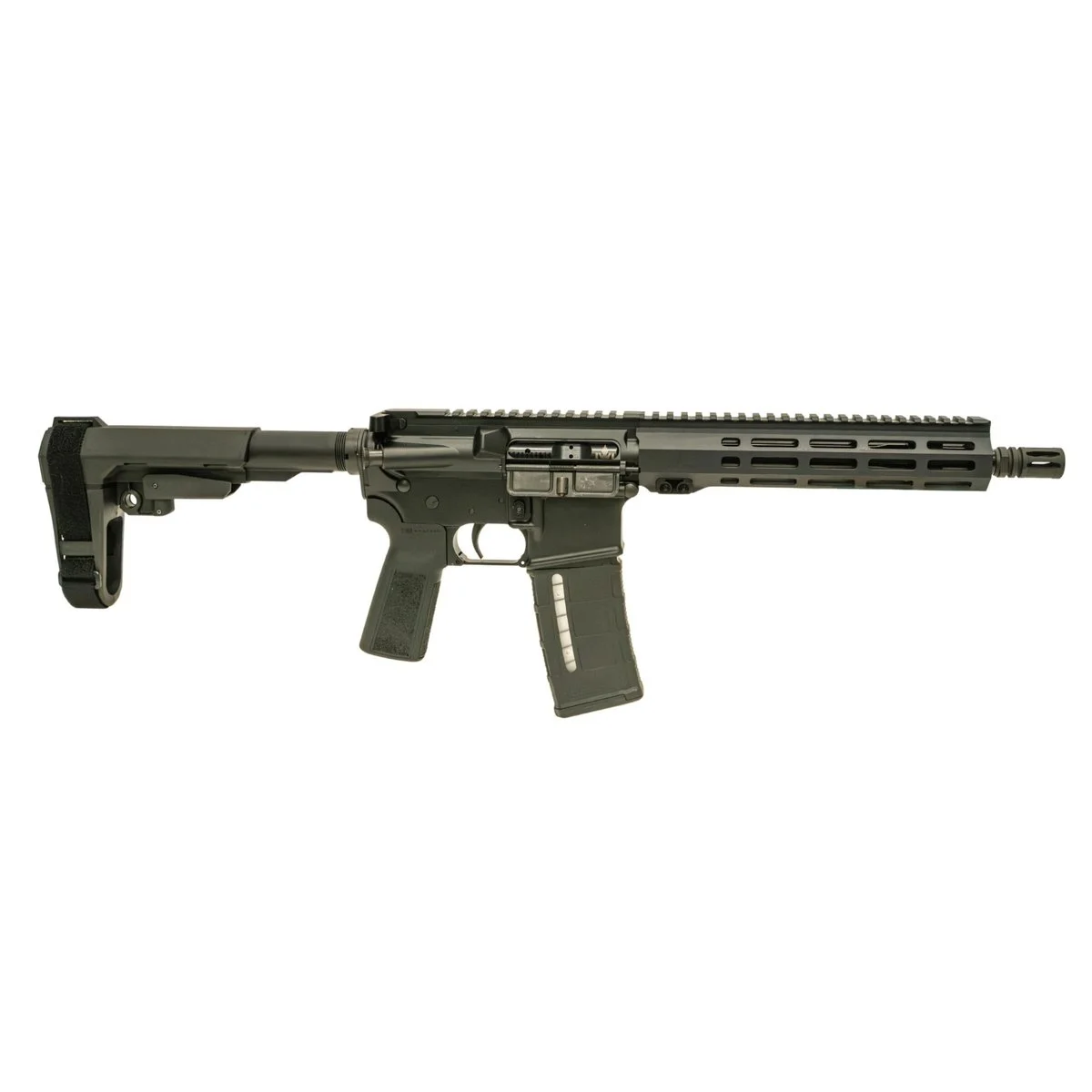 IWI ZION Z-15 Pistol 5.56mm 30rd Magazine(1) 10.5" Threaded Barrel 9.5" MLOK Handguard SBA3 Brace