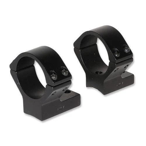 Talley Lightweight Alloy Scope Mounts - Black Anodized - 30mm - Low Weatherby Accumark-Magnum & Mark V (9 LUG)