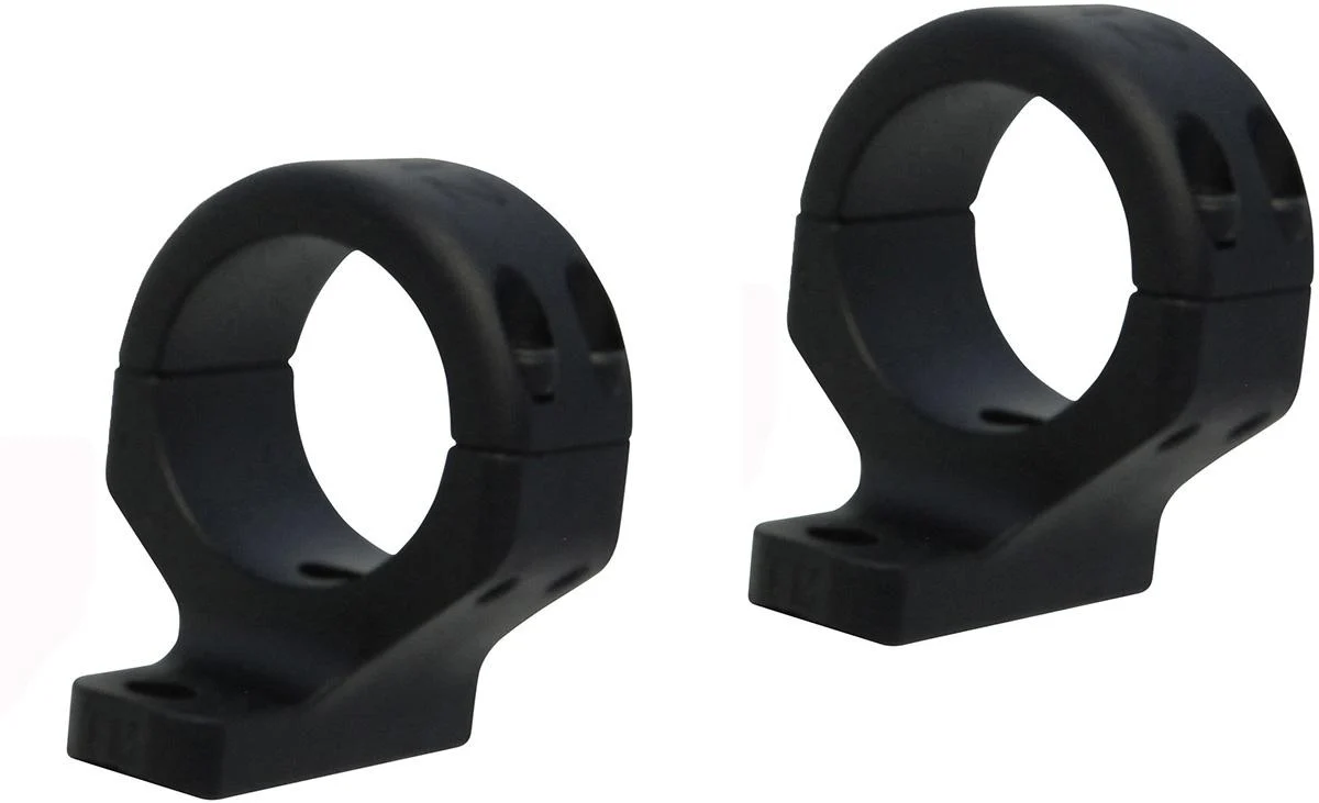 DNZ Hunt Masters 2-Piece Tactical Scope Mount LH/RH 4 Screws - Browning A Bolt Sako A7 Steyr LA / SA - 1" Medium Black